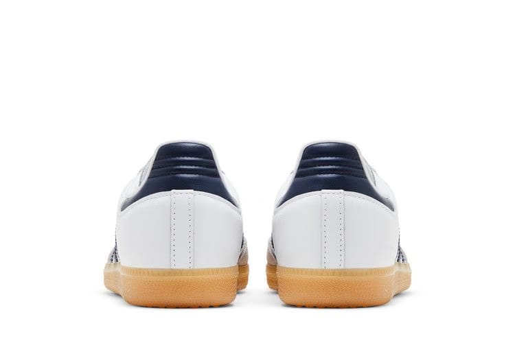 Adidas Samba OG J White Collegiate Navy Gum