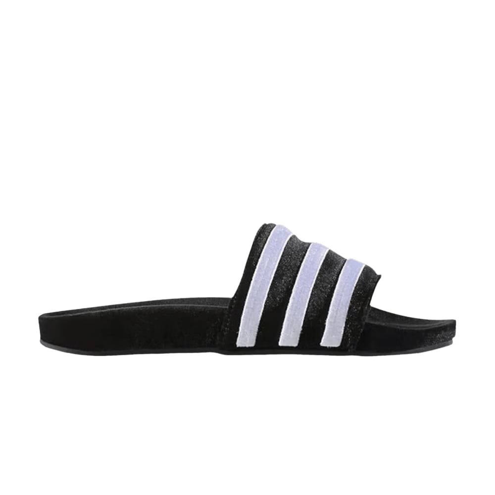 Adidas Wmns Adilette 'Black White'