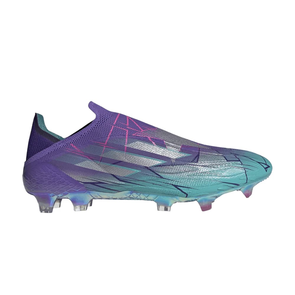 Adidas x Speedflow+ FG Purple Rush Mint Rush