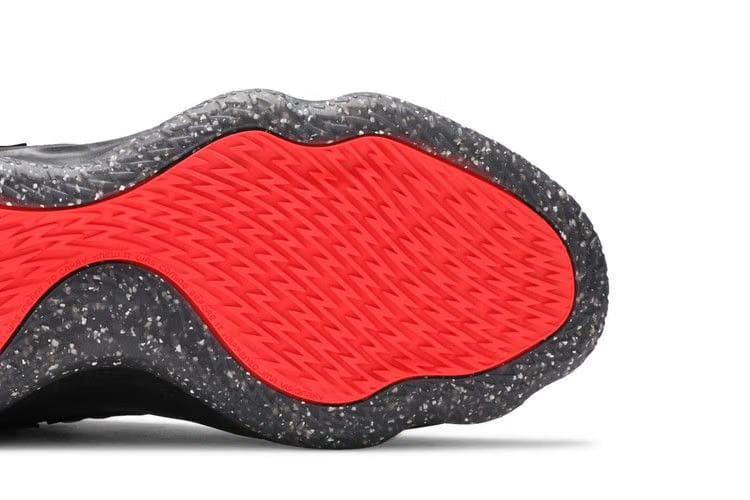 Adidas Dame 7 EXTPLY - Opponent Advisory - Black Vivid Red