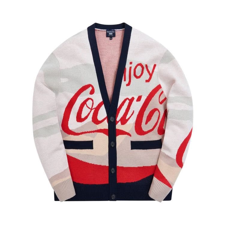 Kith x Coca-Cola x Mitchell & Ness Coke Mountains Cardigan Multi