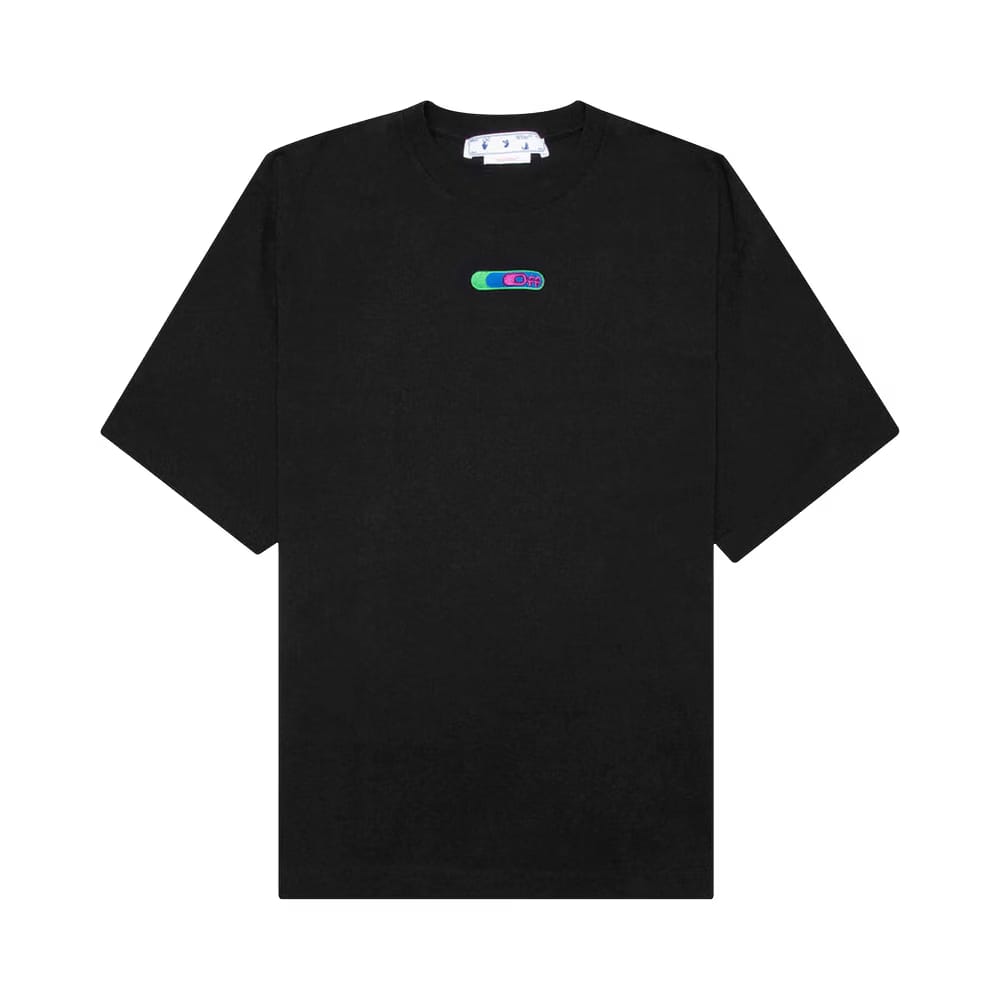Off-White Weed Arrows Black Oversized T-Shirt