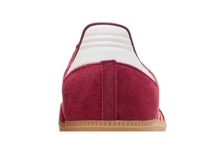Adidas Samba OG Collegiate Burgundy Yellow