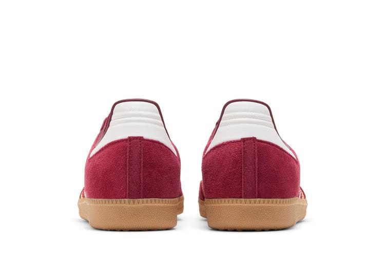 Adidas Samba OG Collegiate Burgundy Yellow