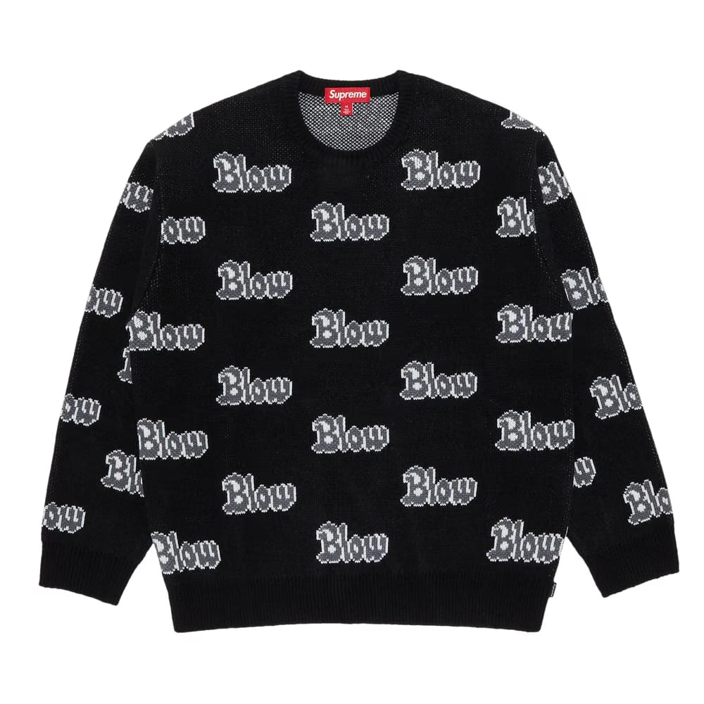Supreme Blow Sweater Black