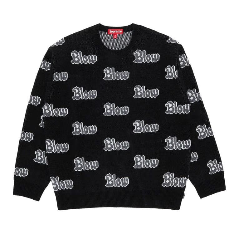 Supreme Blow Sweater Black