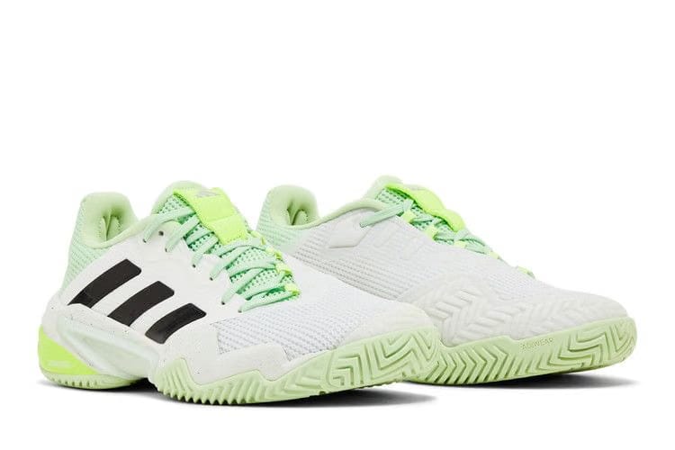 Adidas Barricade 13 White Semi Green Spark