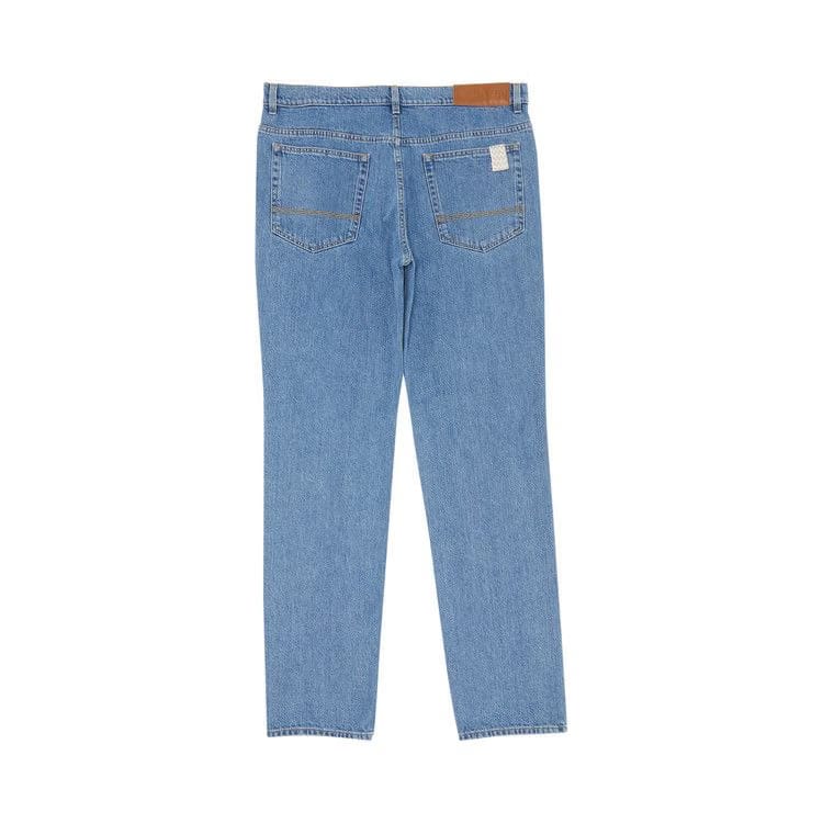 Lanvin Curb Fit Jeans Light Blue