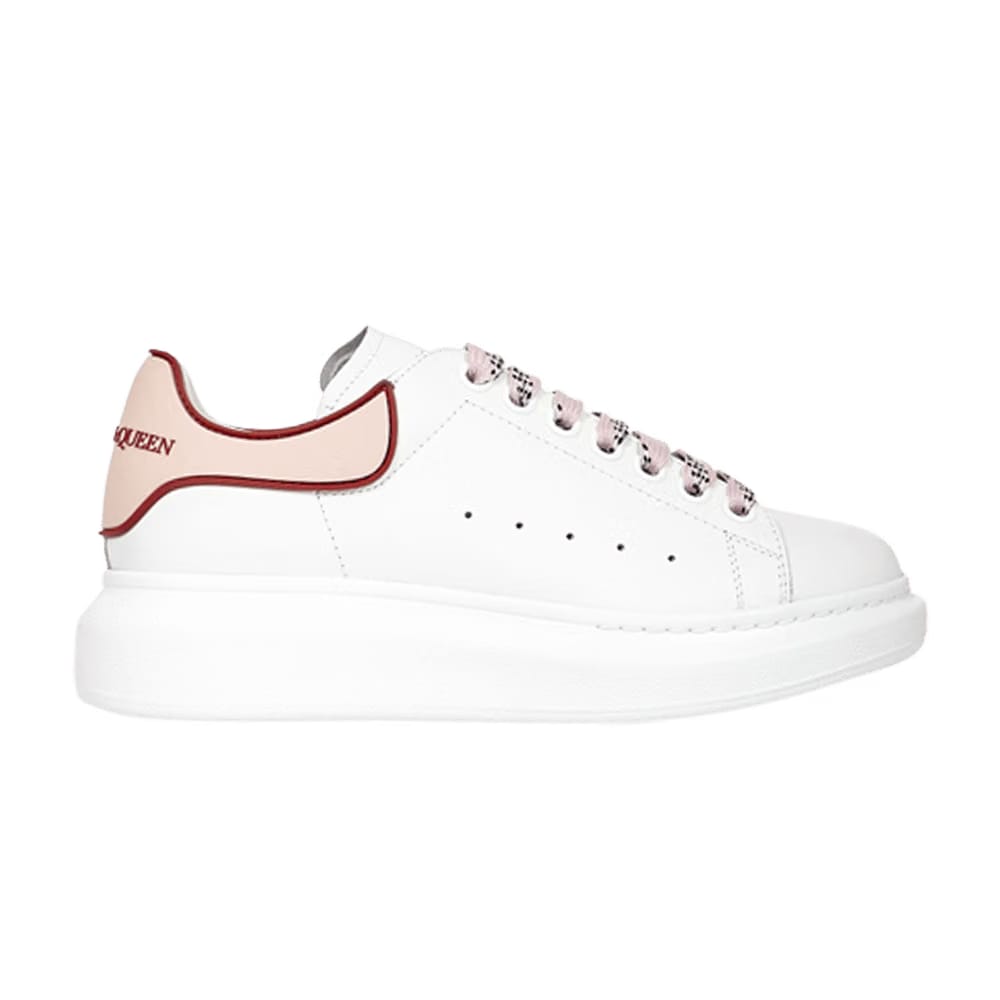 Alexander McQueen Wmns Oversized Sneaker 'White Pink Red'
