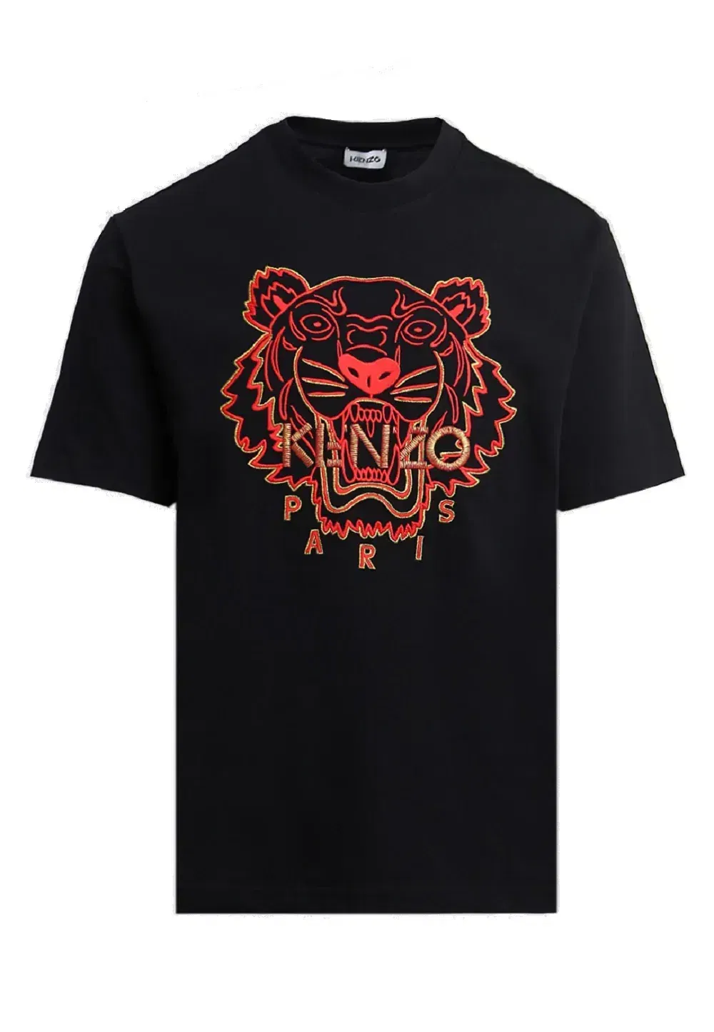 Kenzo Red Embroidery Tiger T-Shirt