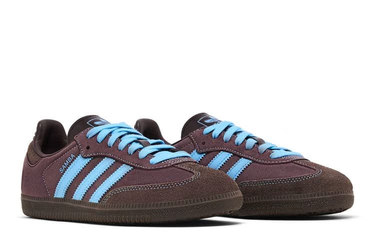 Adidas Wmns Samba OG 'Shadow Brown Sky Rush'