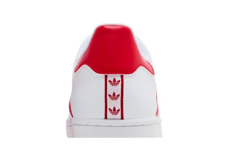 Adidas Superstar Footwear White Scarlet