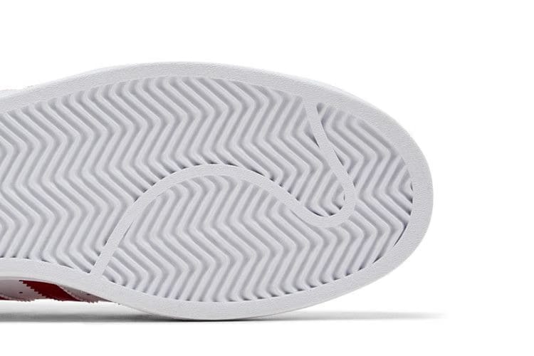Adidas Superstar Footwear White Scarlet