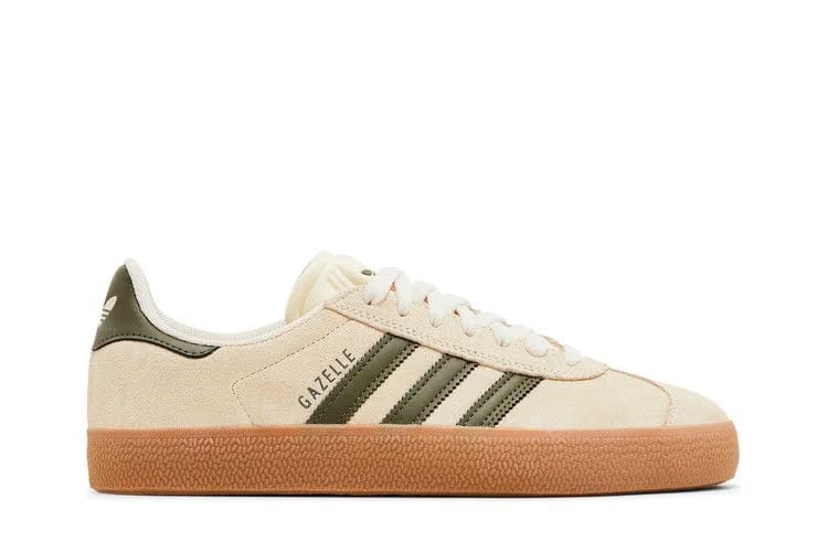 Adidas Gazelle ADV Ecru Tint Focus Olive