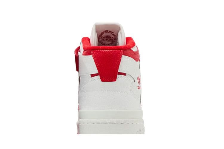 Adidas Forum Mid White Vivid Red