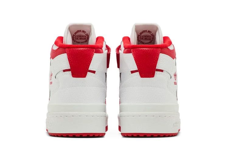 Adidas Forum Mid White Vivid Red