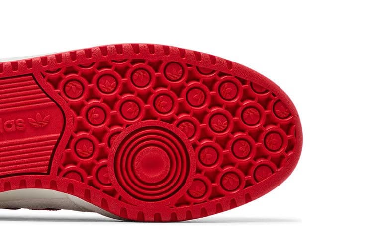 Adidas Forum Mid White Vivid Red