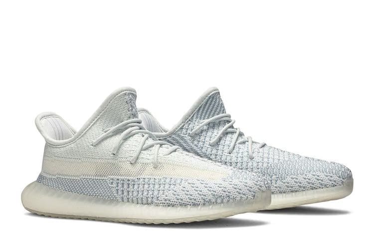 Adidas Yeezy Boost 350 V2 Kids Cloud White Non-Reflective