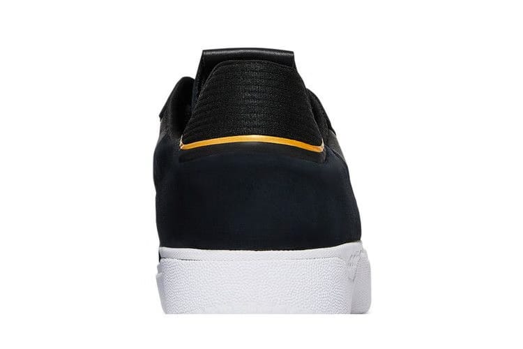Adidas Tyshawn Low Black Gold Metallic Leather
