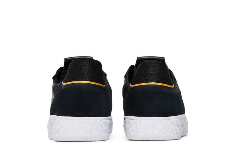 Adidas Tyshawn Low Black Gold Metallic Leather