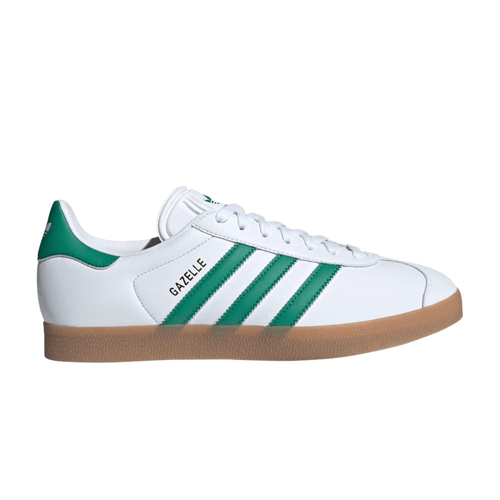 Adidas Gazelle White Bold Green