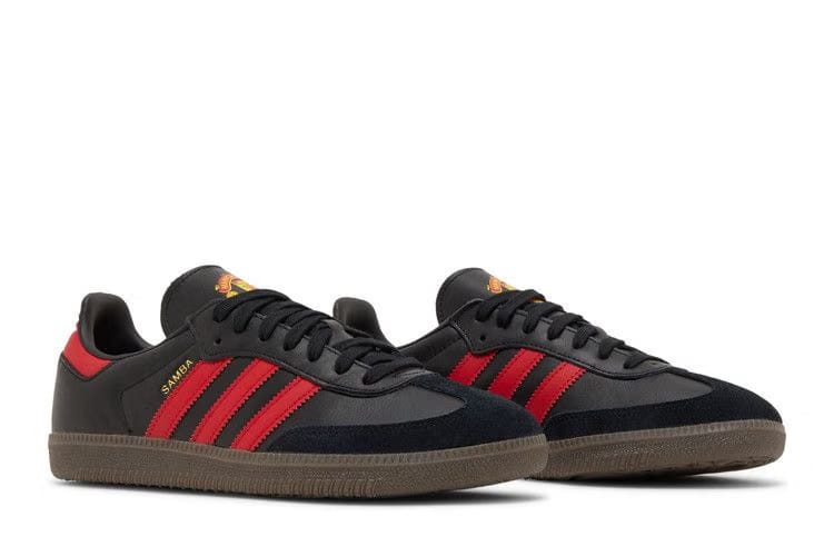 Manchester United x adidas Samba Team Black Real Red