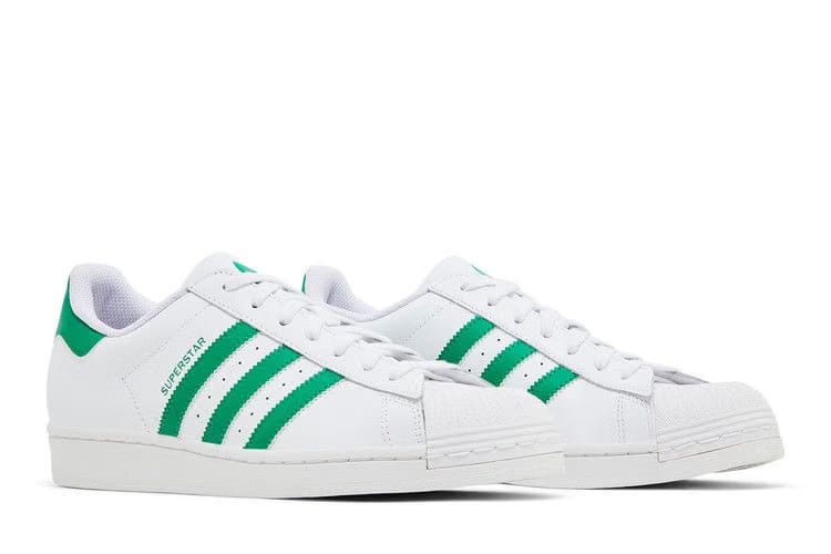Adidas Superstar White Green