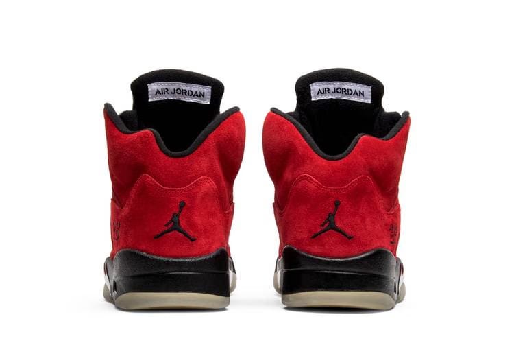 Air Jordan 5 Retro Raging Bull Red Suede