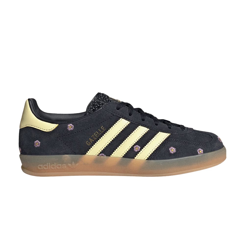 Adidas Wmns Gazelle Indoor 'Black Floral Embroidery'