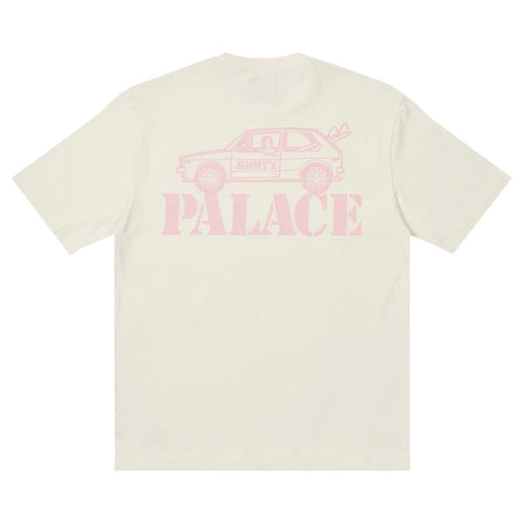 Palace Jimmy'z Washed T-Shirt White