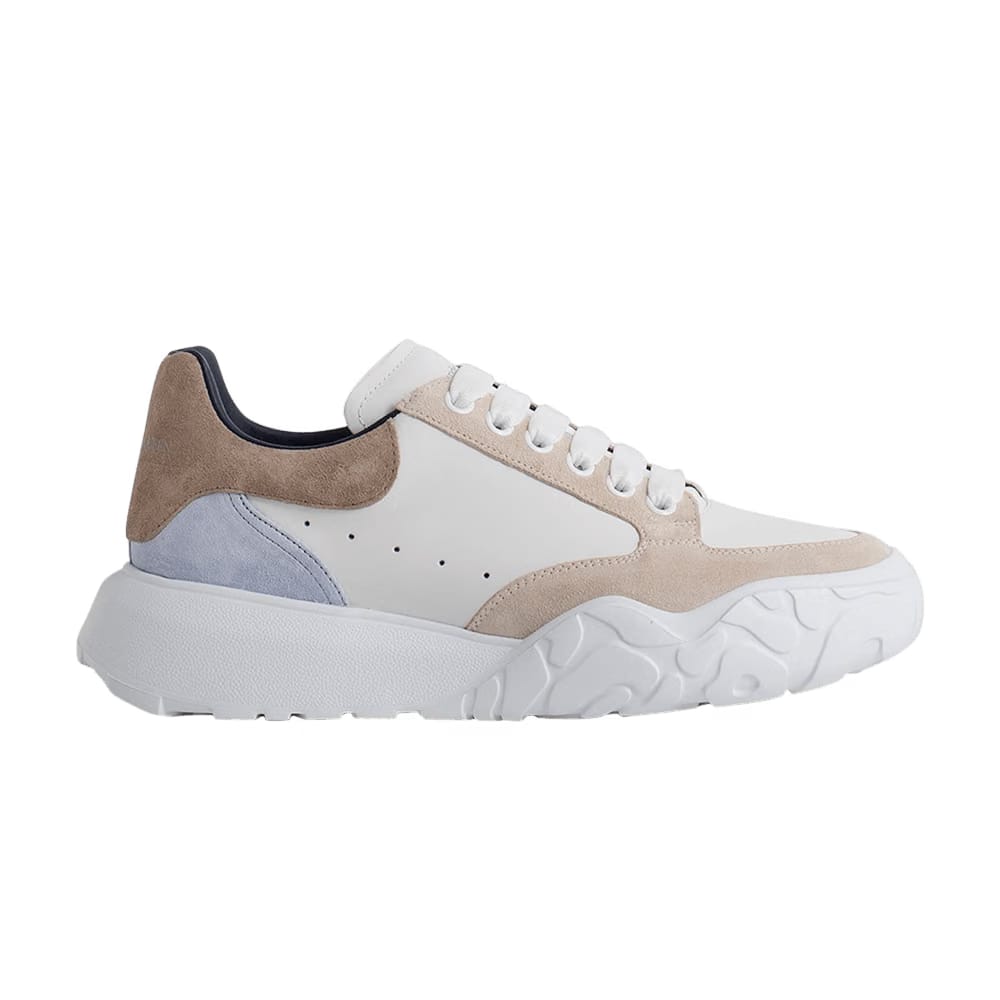 Alexander McQueen Court Trainer White Beige