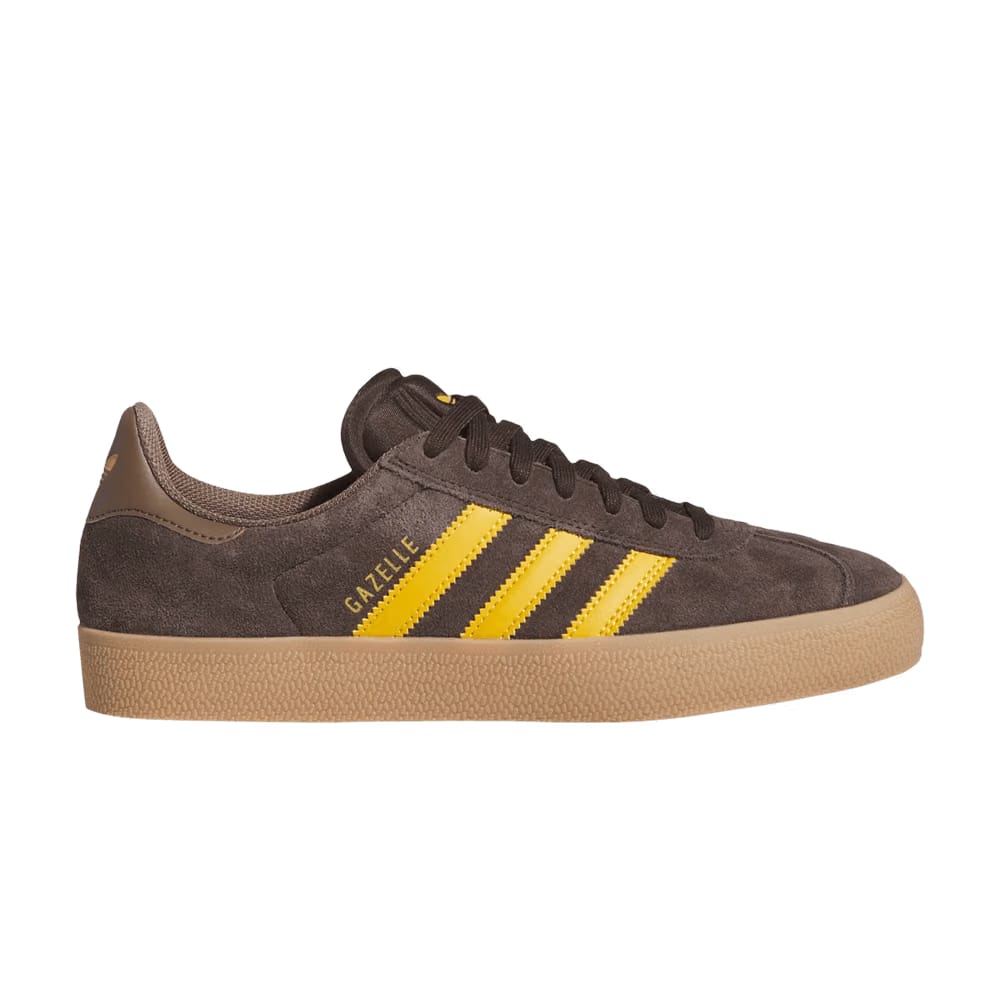 Adidas Gazelle ADV Dark Brown Preloved Yellow