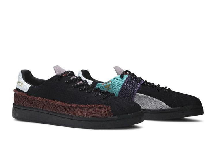Pharrell x adidas Superstar Patchwork - Black
