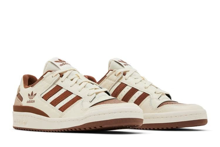 Adidas Forum Low CL Cream White Preloved Brown