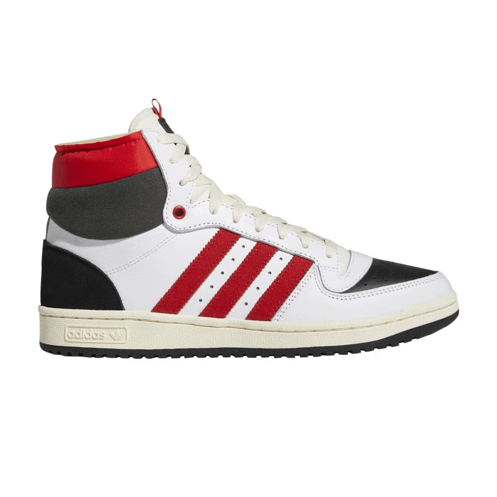 Adidas Top Ten RB White Vivid Red
