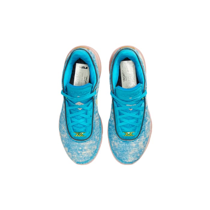 LeBron XX ASW EP 'Blue Lightning/Coconut Milk-Iron Grey'