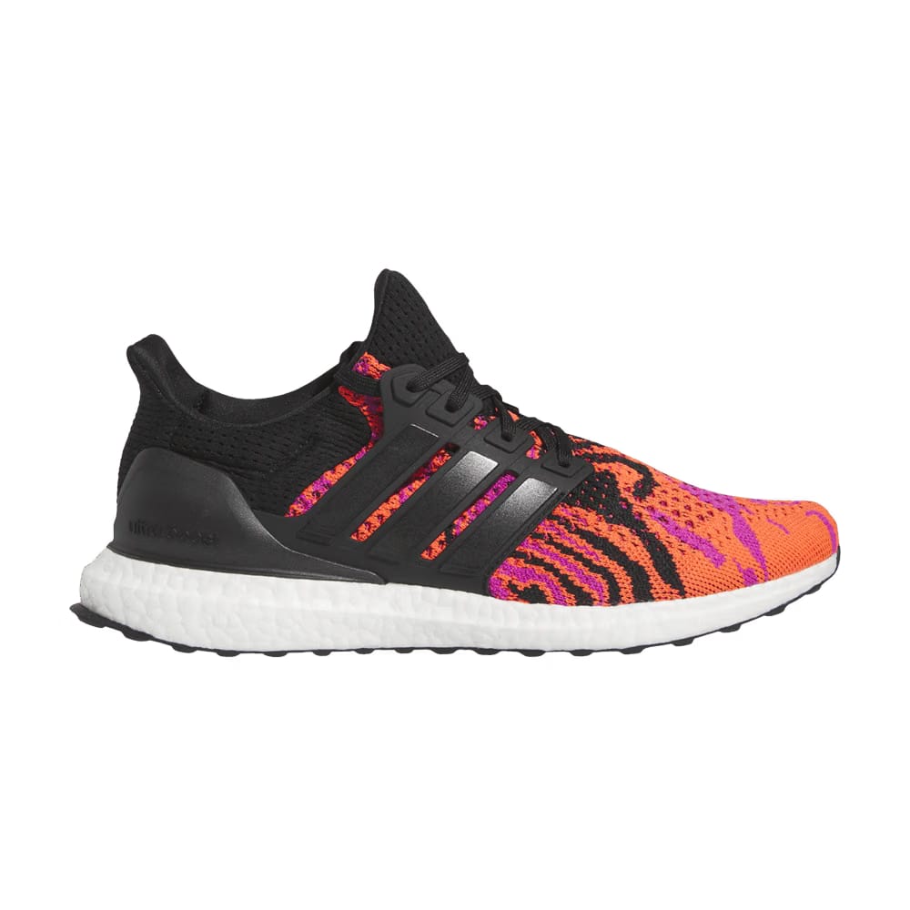 Adidas UltraBoost 1.0 Black Solar Red Flames