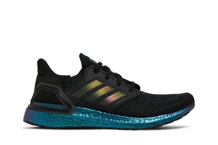 Adidas UltraBoost 20 Black Signal Cyan