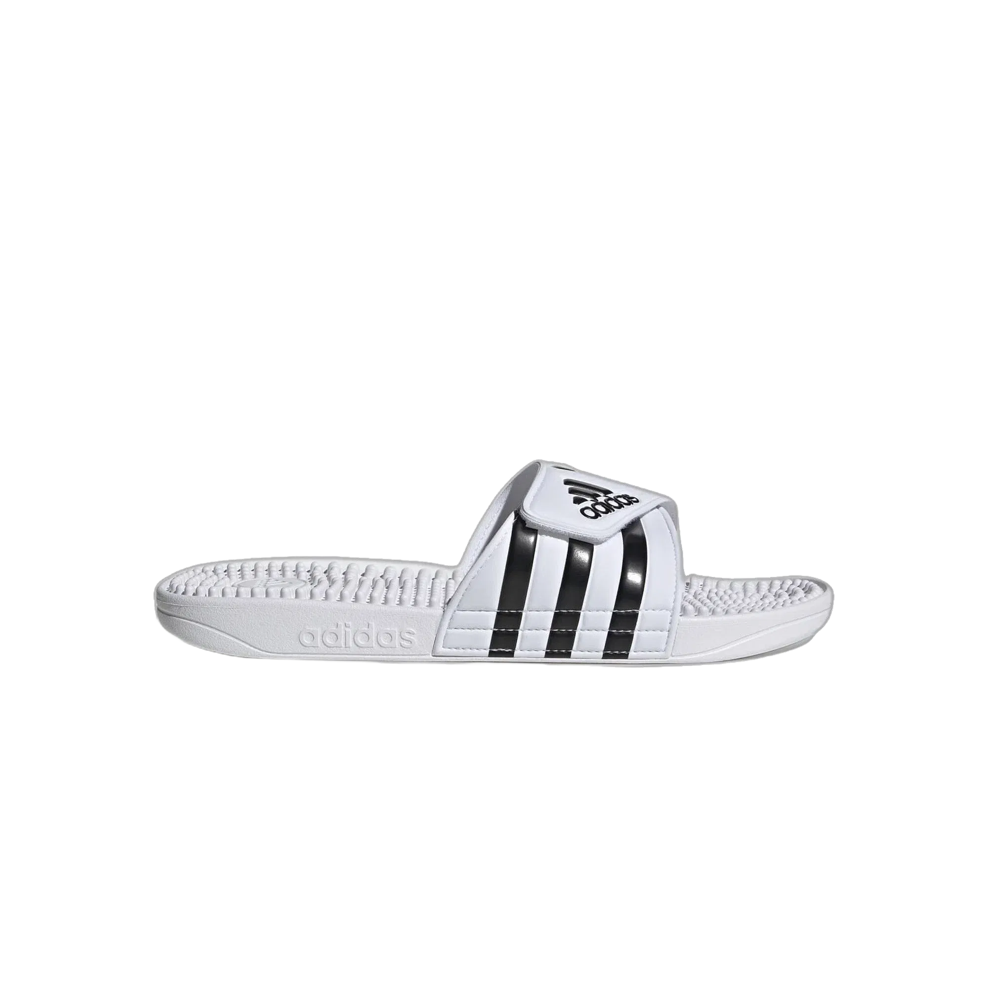 Adidas Adissage Slides White Black