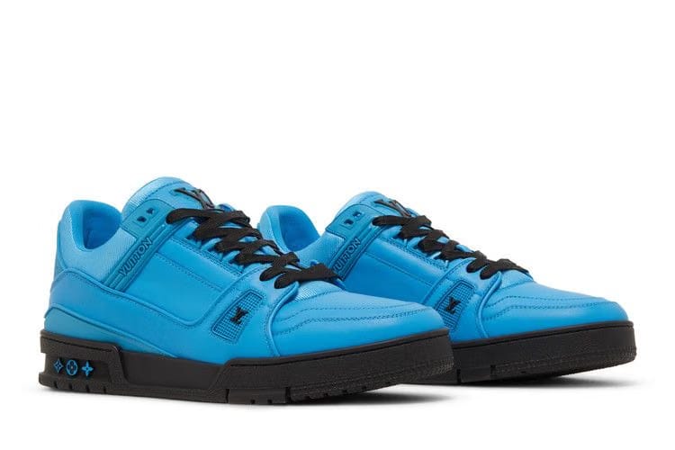 Louis Vuitton Trainer Low Black Blue