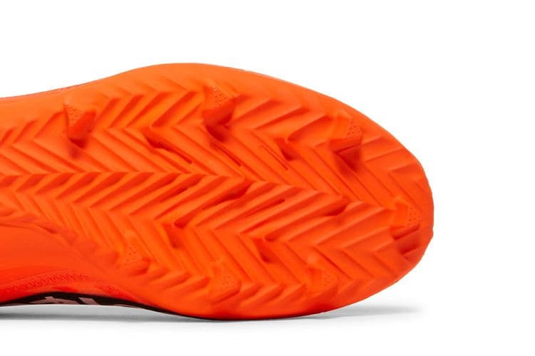 Adidas Adizero Cleats Team Solar Orange Silver Metallic