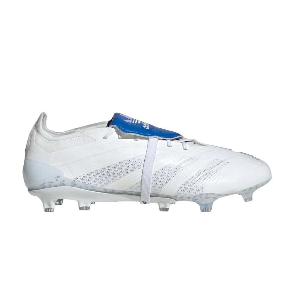 David Beckham x adidas Predator Elite Laceless FG White Blue Bird