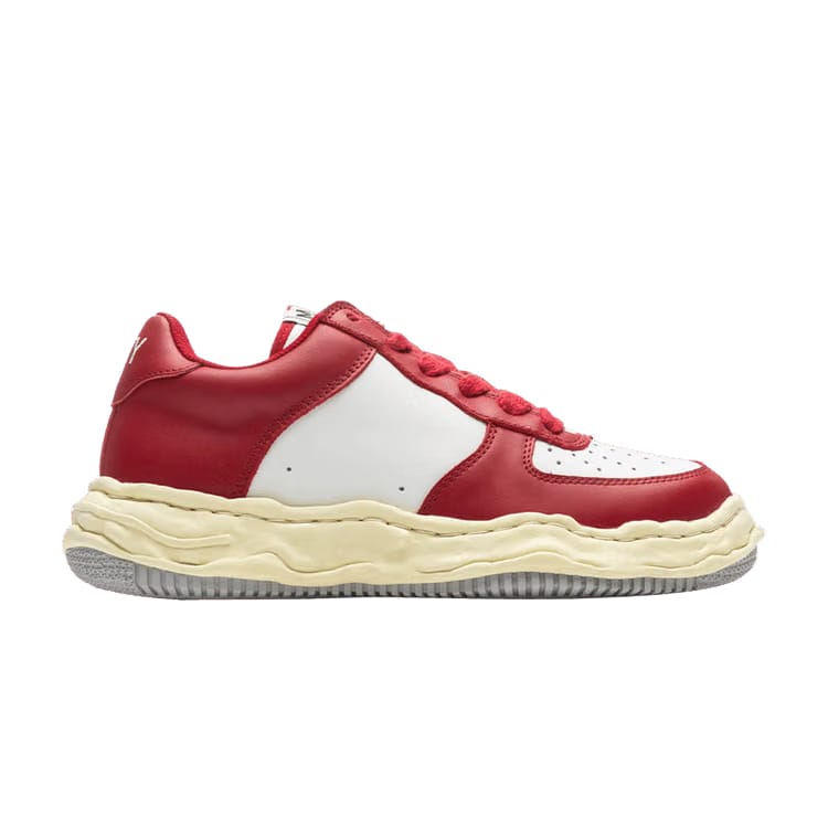 Maison Mihara Yasuhiro Wayne OG Sole Vintage Leather Low Red