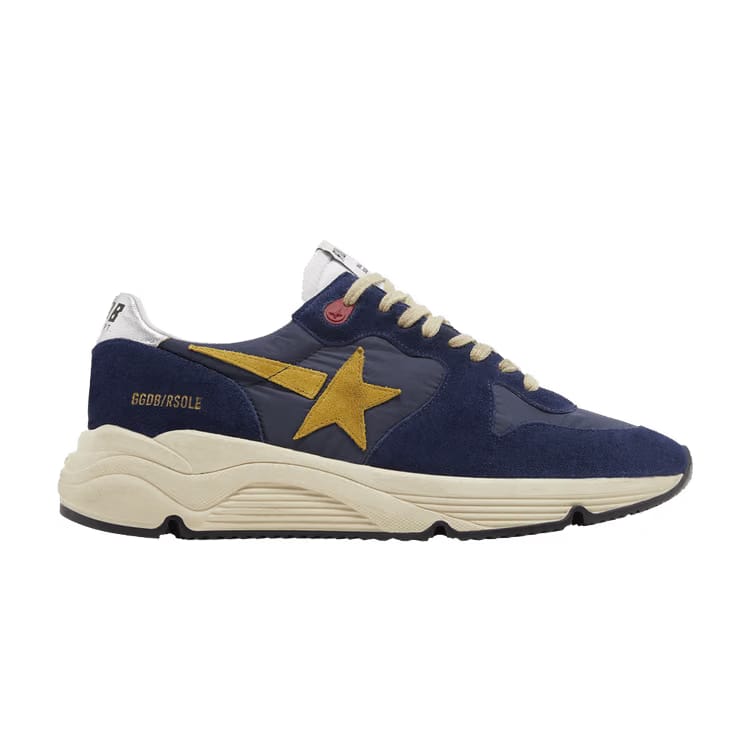 Golden Goose Running Sole Blue Mustard