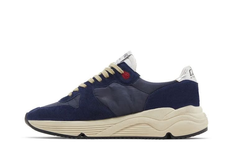Golden Goose Running Sole Blue Mustard