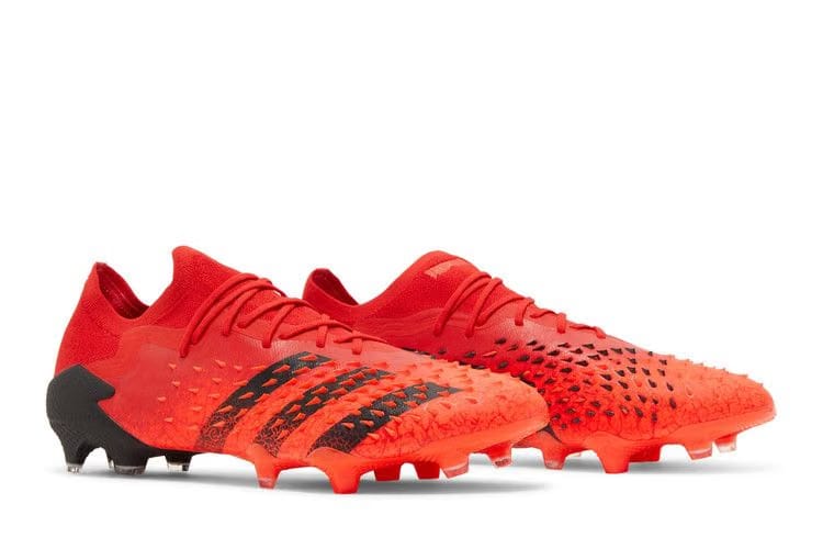 Adidas Predator Freak.1 Low FG Demonskin - Solar Red