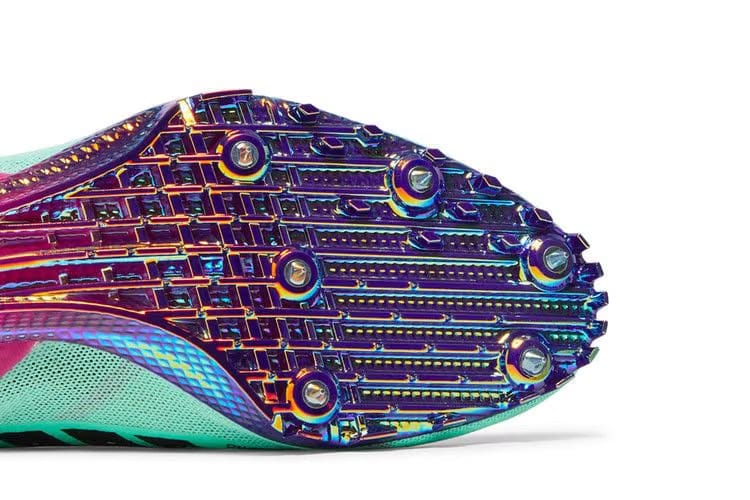 Adidas Adizero Finesse Spikes Pulse Mint Lucid Blue