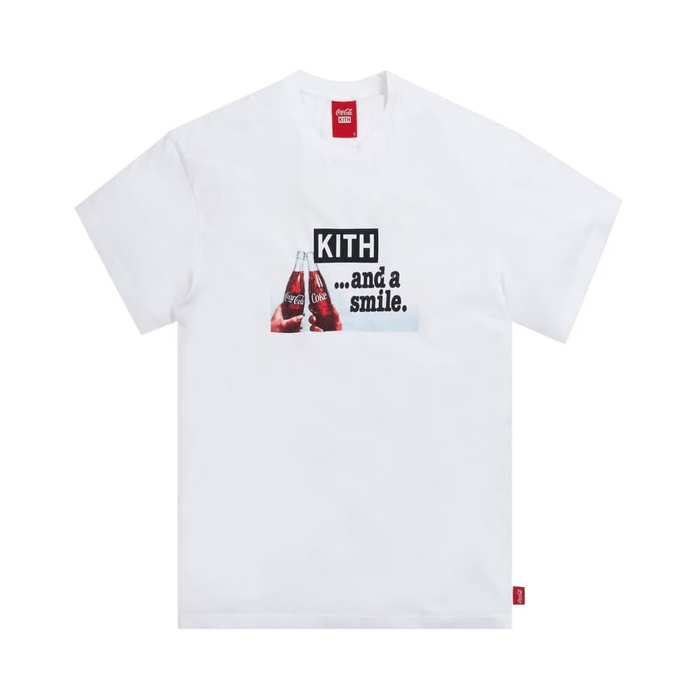 Kith x Coca-Cola Smile Vintage T-Shirt White