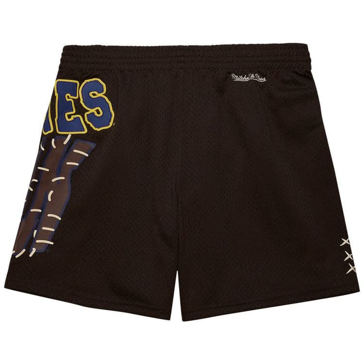 Cactus Jack by Travis Scott x Mitchell & Ness University Of Michigan Shorts Brown
