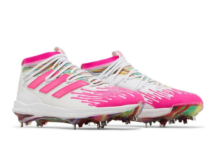 Adidas Adizero Afterburner 8 NWV Dripped Out - White Shock Pink